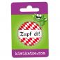 Preview: Ansteckbutton Zupf di! an Eurolochkarte